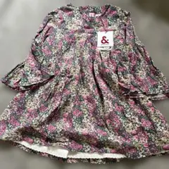 新品タグ付き　neck & neck 花柄ワンピース 85-92cmのサムネイル