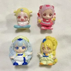 HUGっと！プリキュア ソフビ ミニフィギュア 4体セット