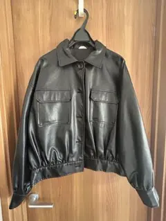 フェイクレザー レザージャケット