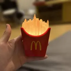 マクドナルド フライドポテト　ライト　照明