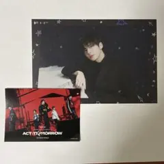 TXT なんばシティ パークス テヒョン　ポストカード&ステッカー