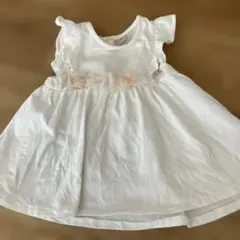 petit main ホワイト Tシャツ 80