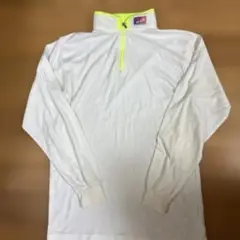 the ski ハーフジップ ホワイトウェア