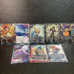 ドラゴンボール　フュージョンワールド　SR 5種&リーダーカード3種　まとめ売り
