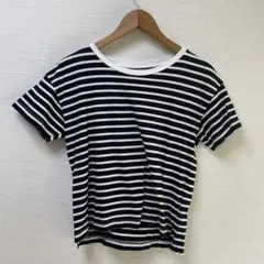 SLOBE IENA 半袖Tシャツ　ブラック　ホワイト　FREEのサムネイル