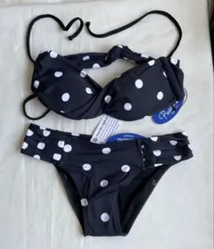 ロンハーマン別注　プアラニ　水着　黒ドット柄　s
