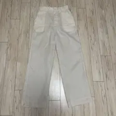 SLOBE IENA ハイウエストフレンチリネンパンツ 36のサムネイル