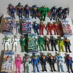 仮面ライダー鎧武 ソフビフィギュア 33体 食玩