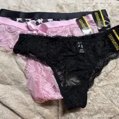 大きめサイズ　Tバック　ショーツ　セクシーランジェリー　セット