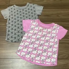ユニクロ　Tシャツ カットソー セット リサ・ラーソン 80cm ベビー キッズ