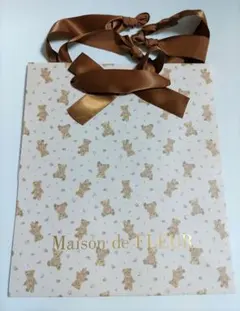 Maison de FLEUR　フルールベア　紙袋　ショッピングバッグショッパーのサムネイル