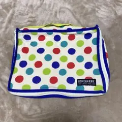 【BREEZE】カラフルドット柄 マルチポーチ トラベルポーチ 水玉 ポップ