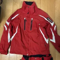 Pterix スキーウェア ジャケットとパンツセット 赤