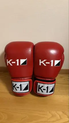 K-1 ボクシンググローブ 12oz レッド K-1 トレーニンググローブ （ベルクロ式）12oz,16oz ※ご注文をいただい