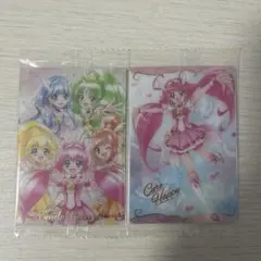 プリキュアウエハース カード スマイルプリキュア キュアハッピー ssr sr