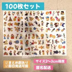 【即日発送可】シンプソンズ シール ステッカー 100枚セット