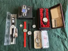 ディズニー　ビンテージ時計まとめて9本　ジャンク品