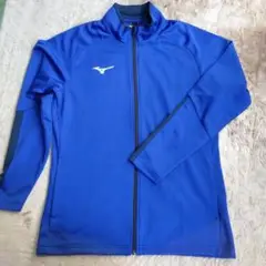 【新品・未使用!!】Mizuno ミズノ　テニス　青　ジャージ フルジッパー　Ｌ