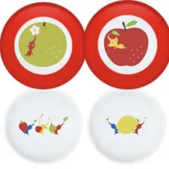 ピクミン 一番くじ E賞　ピクミンと果実の小皿　赤ピクミン 黄ピクミン 2点