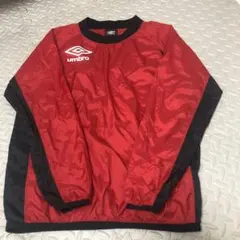 アンブロ　ロゴ入りウィンドブレーカー　長袖　キッズ　サイズ140