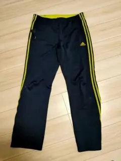 【割安】adidas CLIMALITE ジャージパンツ Lサイズ ネイビー