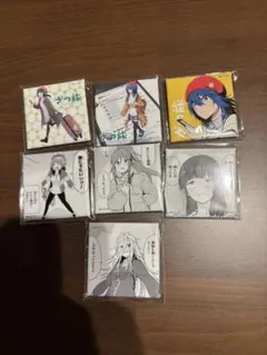 ざつ旅　That's Journey　くじ引き堂　D賞　スクエア缶バッジ　7種
