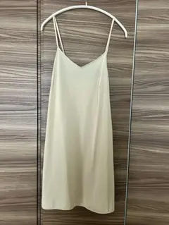 【試着のみ】prop ペチワンピース ベージュ Lサイズ 透け防止 インナー