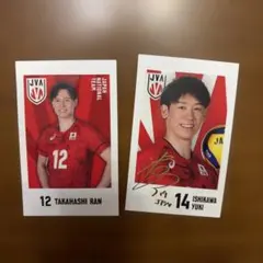 男子バレー トレカ 小川智大 スペシャルカード 箔押しサイン入り
