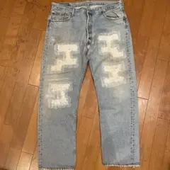 LEVIS 501 リーバイス ダメージジーンズ　デニムパンツ 38
