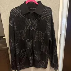 Louis Vuitton NIGO チェック柄ニットカーディガン