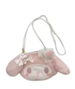 サンリオ　マイメロディ　白いちごのティータイム　ぬいぐるみサコッシュ　新品