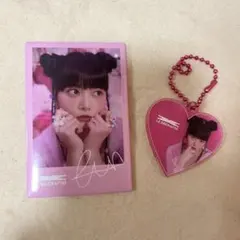 ルセラフィム　ウンチェ キーリング　缶バッチ ポップアップ