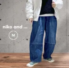 niko and... EASY BARREL DENIM インディゴ Mのサムネイル
