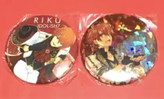 アイドリッシュセブン 七瀬陸 缶バッジ Bright Jewel 3周年 ホロ缶