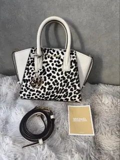 MICHAEL KORS ハンドバッグ レオパード柄 2way