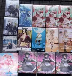 プライズフィギュア美少女10種15体まとめ売り　NARUTO 鬼滅の刃など