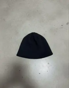 by ten ブラックビーニー　y2k 韓国　ニット帽