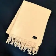 LANVIN カシミヤ　大判　ひざ掛け　ストール