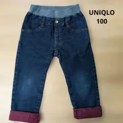 ユニクロ キッズ デニム 100