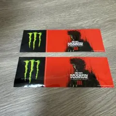 Monster Call of Duty ステッカー2セット