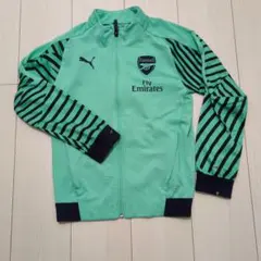 PUMA Arsenal ジャージ Mサイズ ネイビー/ゴールド限定モデル - メルカリ