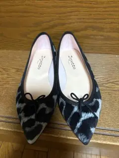 repetto レペット ブリジット ブラック レオパード バレエシューズのサムネイル