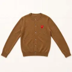 PLAY COMME DES GARCONS ハートワッペン カーディガンのサムネイル