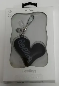 iFace BeBling Phoneチャーム ブラックのサムネイル
