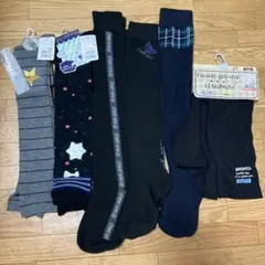 キッズ　くつ下2足　レギンス　3点セット　くつ下3足オマケつき。