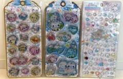 正規品⭐︎あわわちゃん⭐︎ウォーターシール⭐︎ジュエルプチドロップシール３枚セット