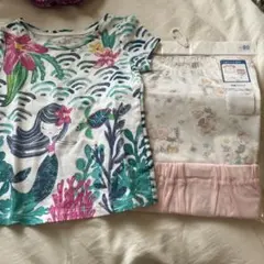 人魚　パジャマ　80＆ベビーギャップ Tシャツ　90のサムネイル