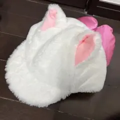 マリーちゃん帽子 ピンクリボン付き