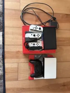 こ*ん様 Nintendo Switch 本体 White (有機ELモデル)