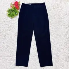 【アクアスキュータム】 パンツ （S） ネイビー ノームコア 形綺麗